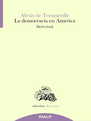 cover image of La democracia en América